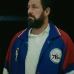 Adam Sandler Hustle 2022 76ers Jacket