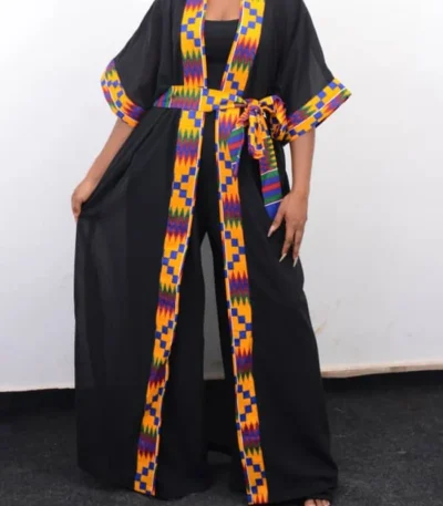 African Kimono Robe