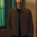 Ahn Bo-Hyun My Name Brown Leather Jacket