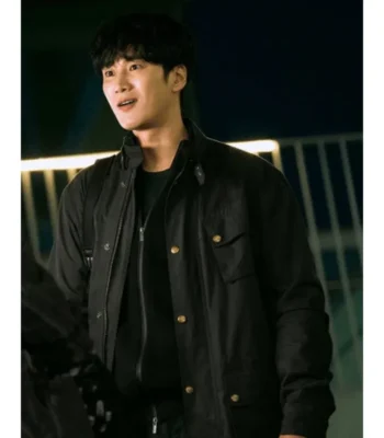 Ahn Bo-Hyun My Name Pil-do Jeon Black Jacket