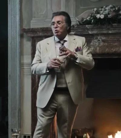 Al Pacino House Of Gucci Aldo Gucci Suit Dress