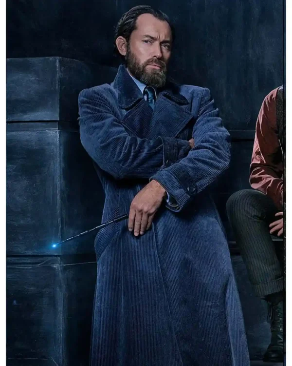 Albus Dumbledore Fantastic Beasts The Crimes of Grindelwald Long Coat