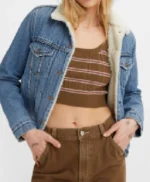 Alex Poker Face S02 Sherpa Denim Jacket