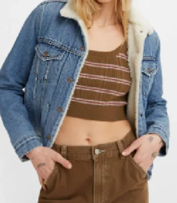 Alex Poker Face S02 Sherpa Denim Jacket
