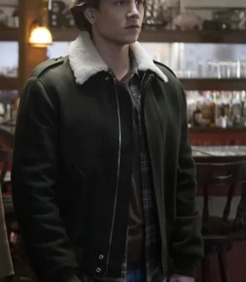 Alex Saxon Nancy Drew S04 Green Wool Jacket