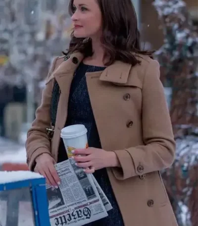 Alexis Bledel Gilmore Girls Brown Trench Coat