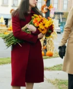 Alexis Bledel Gilmore Girls S05 Red Wool Coat