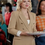 Ali Liebert Friends & Family Christmas Beige Blazer