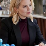 Ali Liebert Friends & Family Christmas Black Blazer