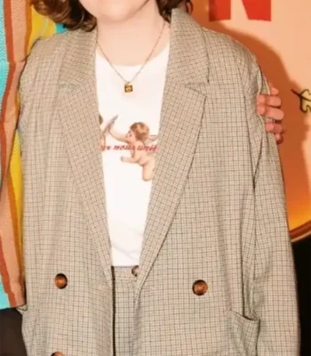 Alice Oseman Heartstopper Beige Coat