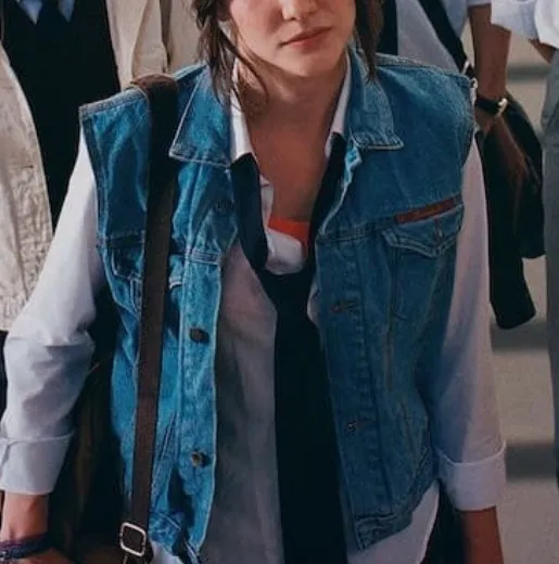 Alina Boz Love 101 Eda Denim Vest Alina Boz Love 101 Eda Denim Vest