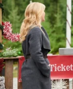 Alison Sweeney A Magical Christmas Village Grey Coat
