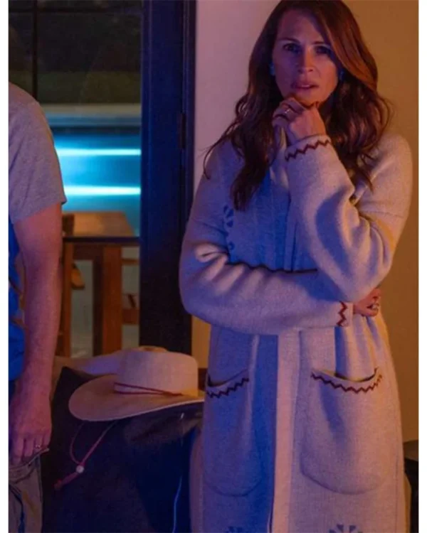 Amanda Sandford Leave The World Behind Long Coat