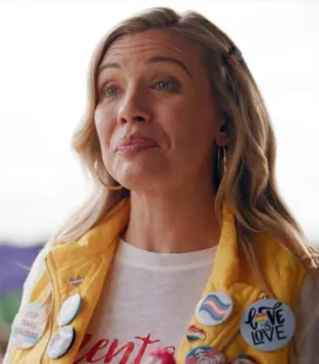 Amber Coyle Lady Ballers Yellow Vest