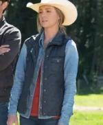 Amber Marshall Heartland S10 Blue Vest