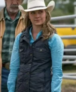 Amber Marshall Heartland S10 Blue Vest