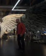 Amenadiel Lucifer Red Cotton Jacket