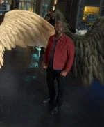 Amenadiel Lucifer Red Cotton Jacket