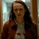 Andi Matichak Halloween Kills Brown Shirt Style Jacket