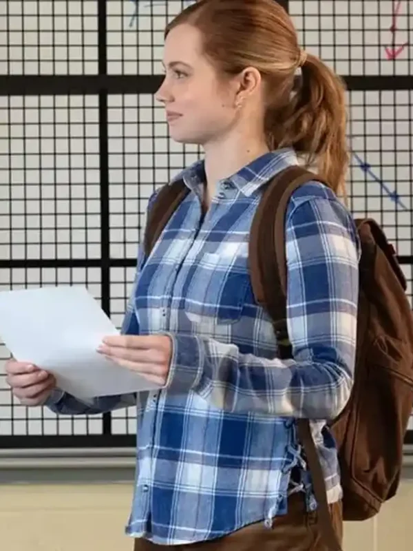 Cady Heron 2024 Movie Mean Girls Blue Shirt