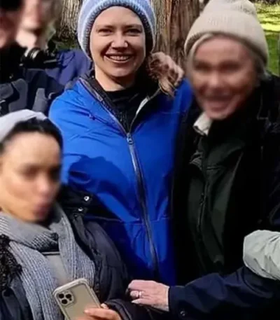 Anna Torv Force of Nature The Dry 2 Blue Hooded Jacket