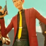 Arsene Lupin 3 The First Red Leather Blazer