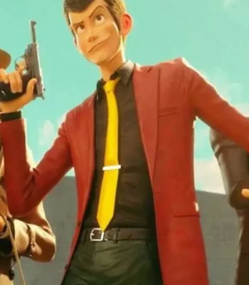Arsene Lupin 3 The First Red Leather Blazer
