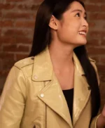 Ashley Liao Love In Taipei 2023 Biker Leather Jacket