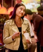 Ashley Liao Love In Taipei 2023 Biker Leather Jacket