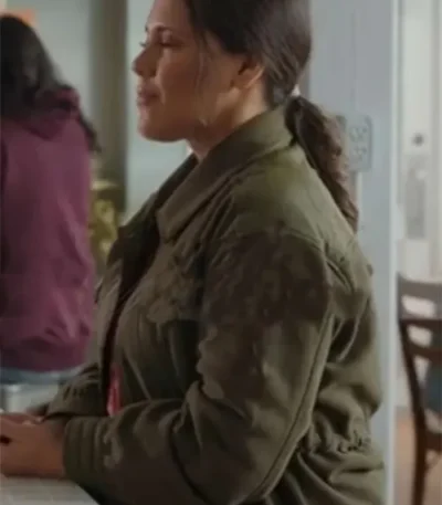 Ashley Tavares My Life with the Walter Boys S01 Green Jacket