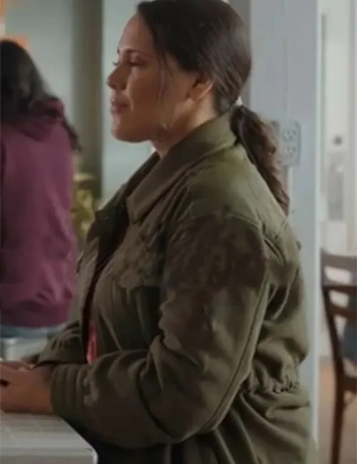 Ashley Tavares My Life with the Walter Boys S01 Green Jacket Ashley Tavares My Life with the Walter Boys S01 Green Jacket