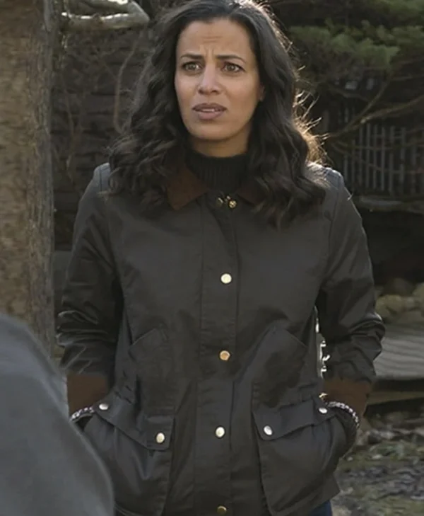 Athena Karkanis Manifest S03 Black Jacket