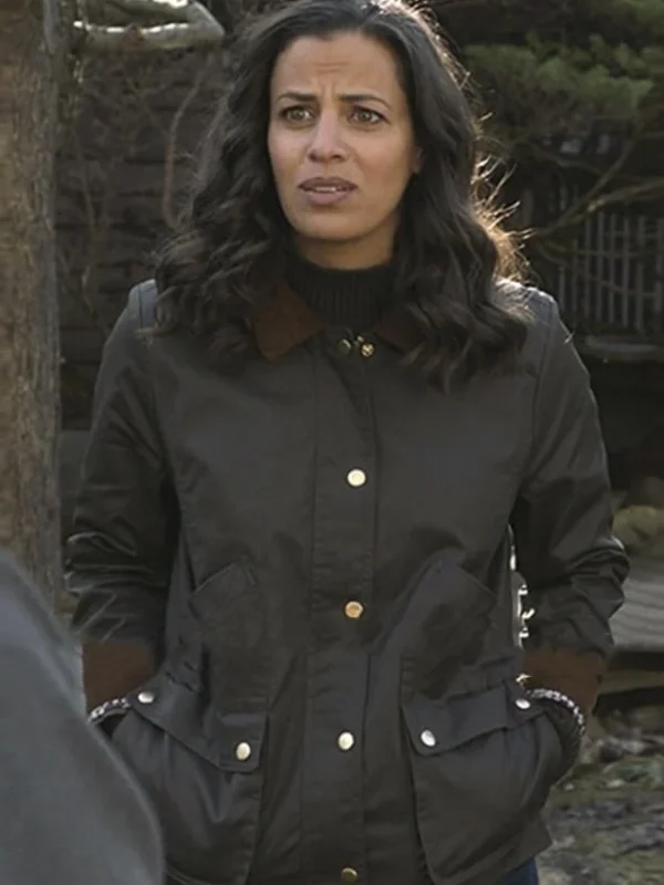 Athena Karkanis Manifest S03 Black Jacket
