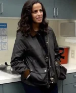 Athena Karkanis Manifest S03 Black Jacket