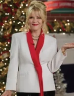 Barbara Niven Ms Christmas Comes To Town White Blazer