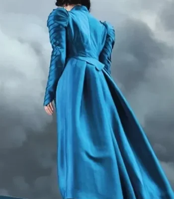 Bella Baxter Poor Things Blue Coat
