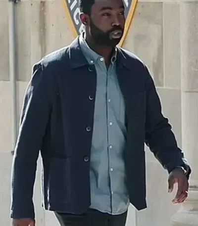 Bernard 2023 Movie Genie Blue Cotton Jacket