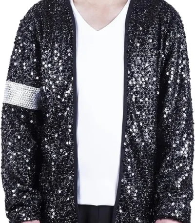 Billie Jean Michael Jackson Sequin Jacket