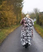 Billie Piper I Hate Suzie S01 E02 Black and White Fur Coat