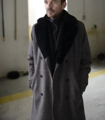 Billy Bob Thornton Fargo Fur Collar Long Coat