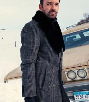 Billy Bob Thornton Fargo Fur Collar Long Coat