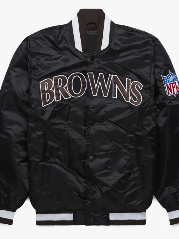 Blackout Cleveland Browns Jacket