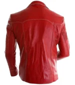 Brad Pitt Fight Club Costume Tyler Durden Maroon Jacket