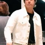 Brad Pitt Once Upon A Time In Hollywood White Jacket
