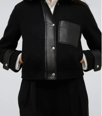 Braedon Bruner General Hospital Wool Cropped Jacket