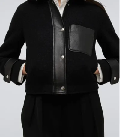 Braedon Bruner General Hospital Wool Cropped Jacket