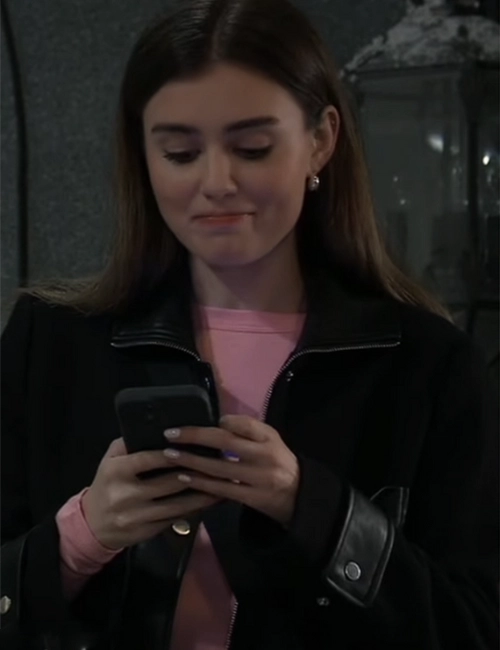 Braedon Bruner General Hospital Wool Cropped Jacket Braedon Bruner General Hospital Wool Cropped Jacket
