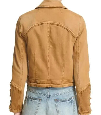 Brenda Feel Good Brown Denim Jacket