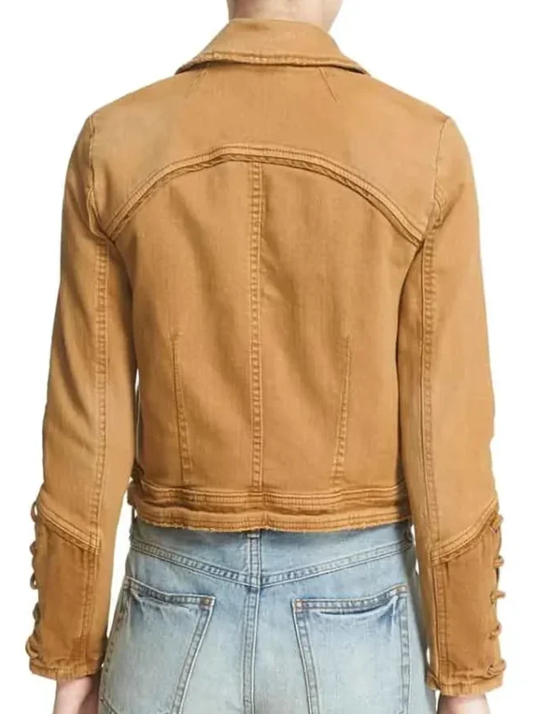 Brenda Feel Good Brown Denim Jacket