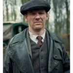 Brian Gleeson Peaky Blinders Leather Trench Coat